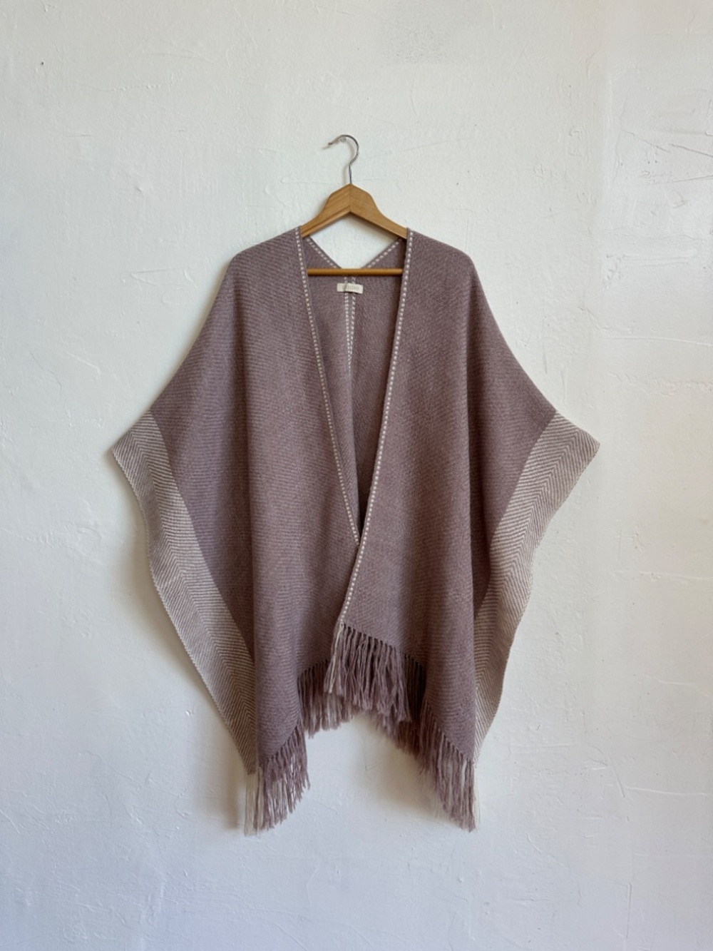 Tejido Solstice Ruana Alpaca Blend Poncho Cape Summer